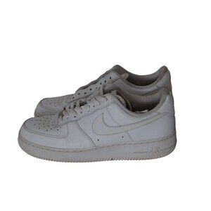 Nike Air Force 1 Low White Sneakers Women Size 11 Casual Shoes DD8959 100